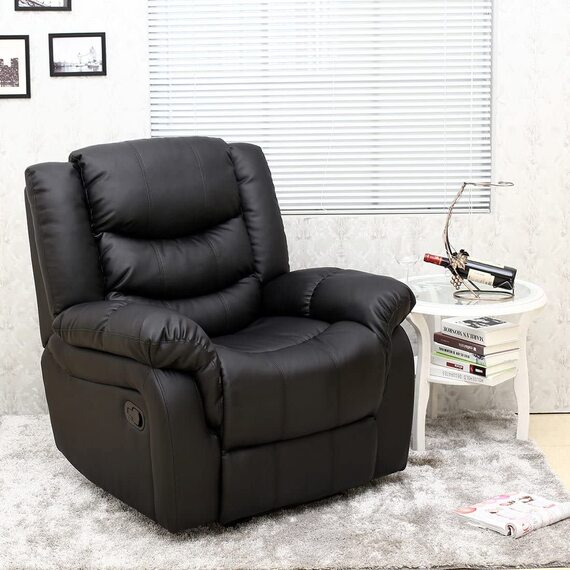 Seattle Leather Recliner Armchair