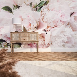 Summer Peonies Mural