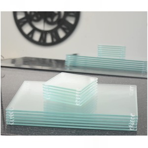 Clear Glass Coaster and Placemats