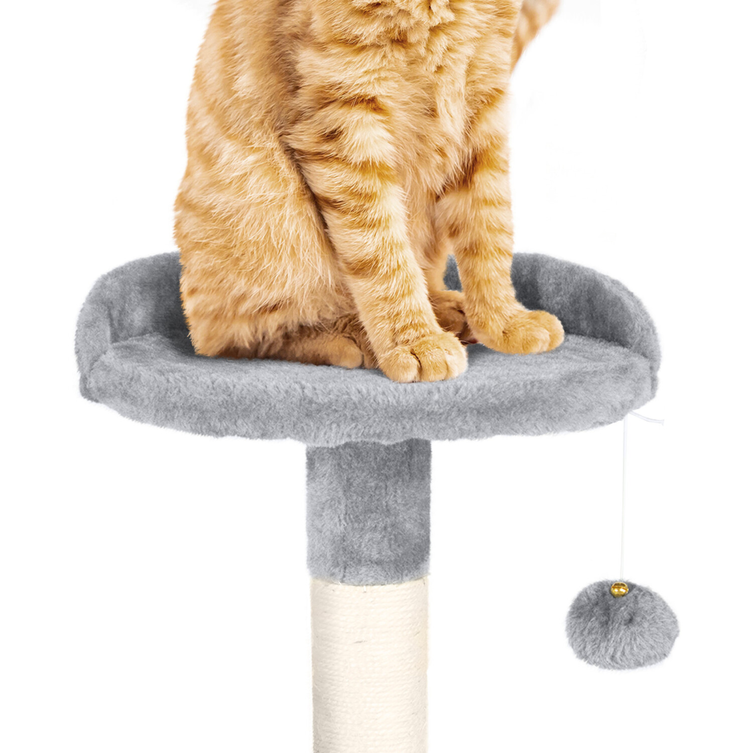 Scratching Post for Cats Gloria Jarama Tree Brown Wood Paper Sisal (35 x 100 x 60 cm) main image 1