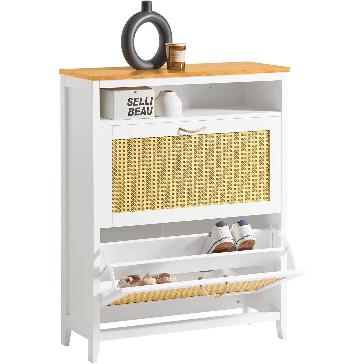 SoBuy - Breathable Shoe Organizer - White thumbnail