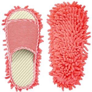 Flexible and Elastic Microfiber Chenille Mop Slippers
