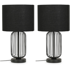 Gabbia Touch Table Lamps - Set of 2