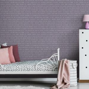 Superfresco Dreams Typography Inspirational Quotes Lilac Wallpaper