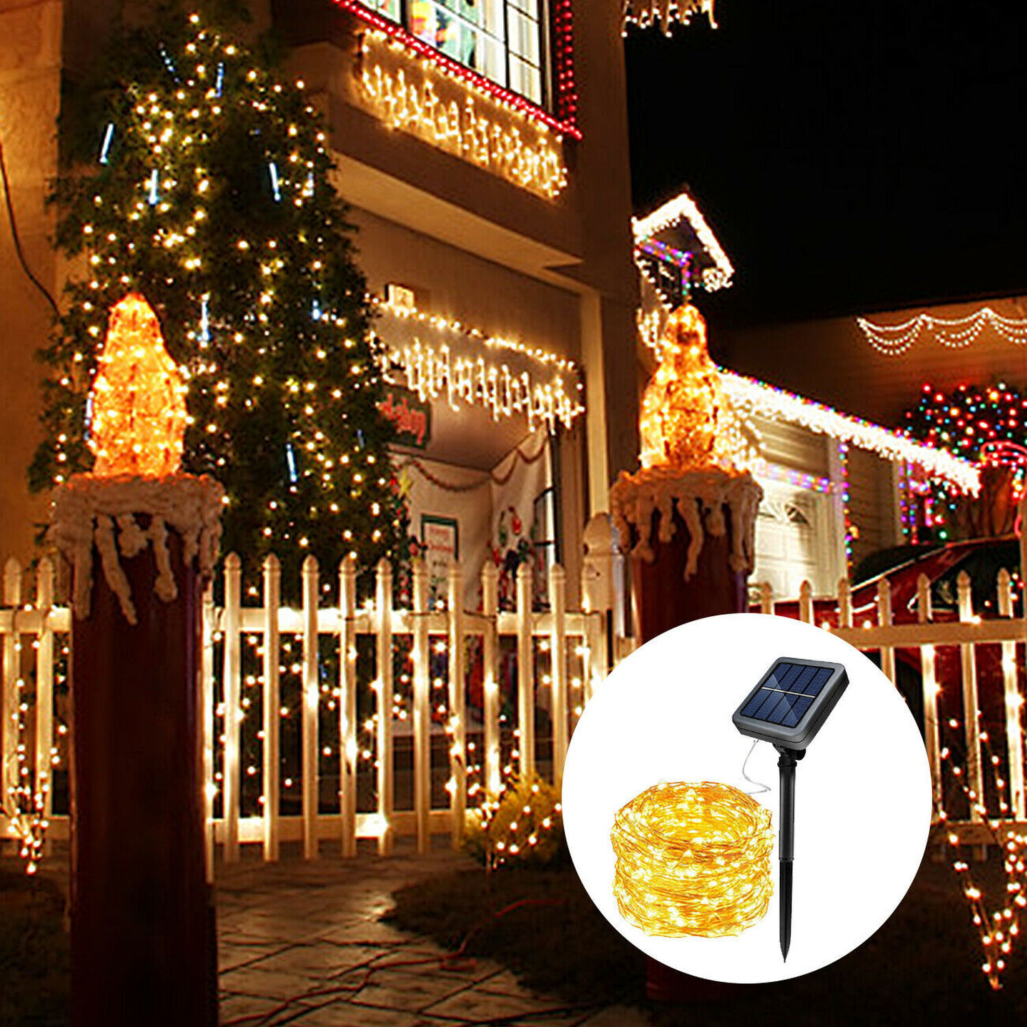 Image of Extrastar LED outdoor garden Solar String&hellip;