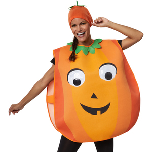 Unisex  Cartoon Pumpkin Costume