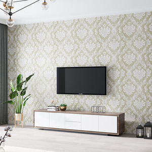 Flower Textured PVC Self-Adhesive Wallpaper Roll