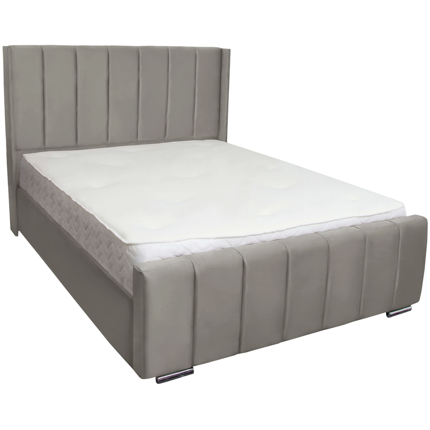 Danica Bed Frame - Silver Double