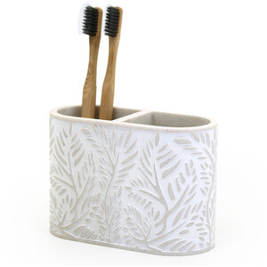 Gentle Leaf Toothbrush Holder