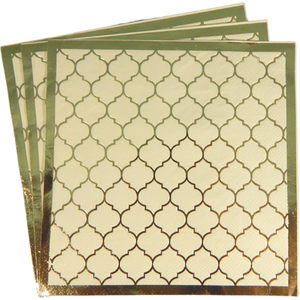 Moroccan Ivory Party Napkins
