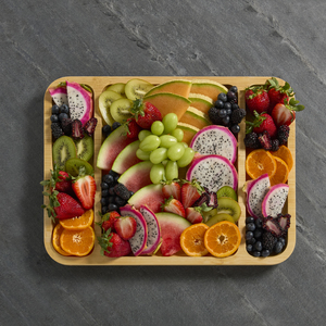 Farberware Build-a-Board Bamboo Rectangular Board, 30.5x40.5cm, Card Insert