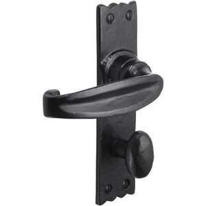 Iron Antique Cottage Bath Lock Door Handles