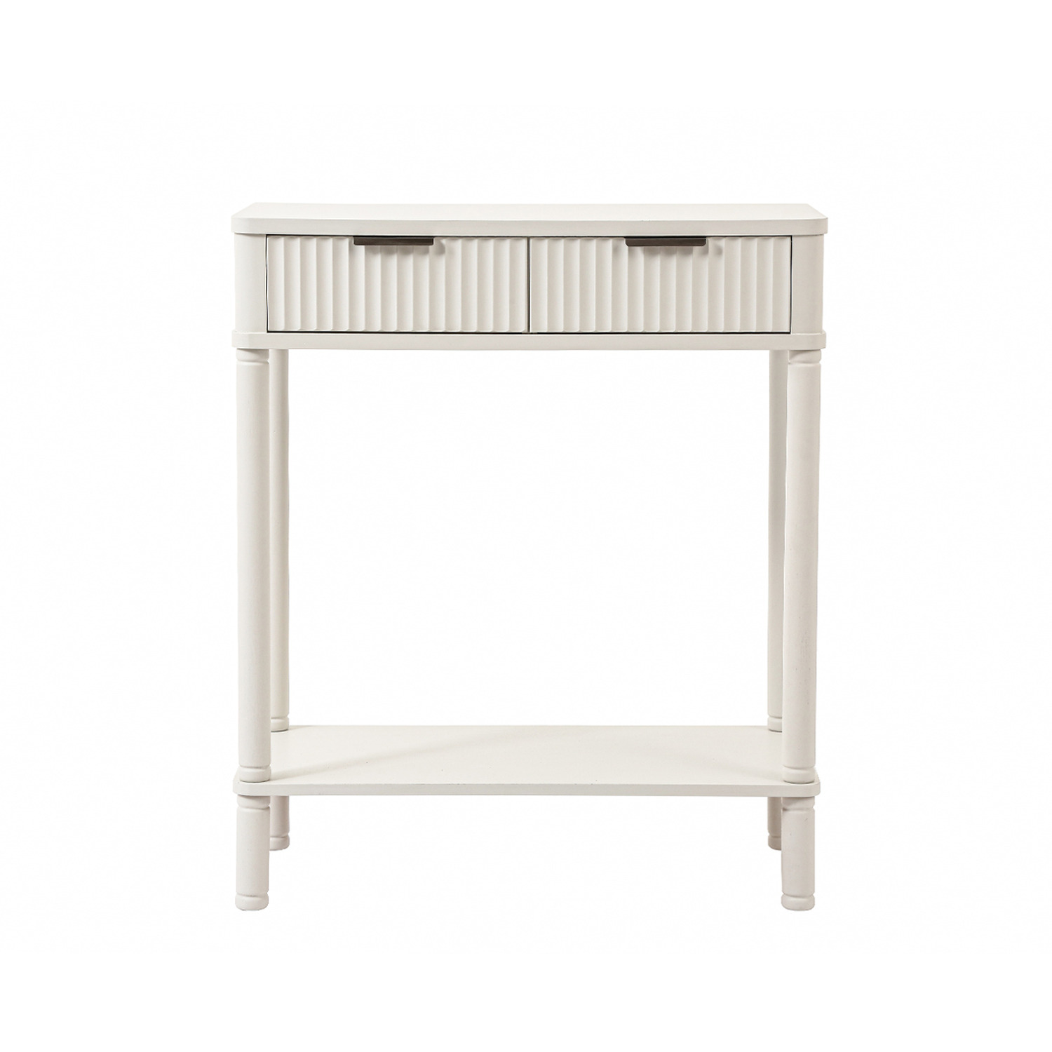 Vanity Living Medium 2-drawer Console Table - White