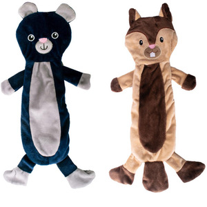 No Stuffing Dog Toys Mixed Bundle of 4