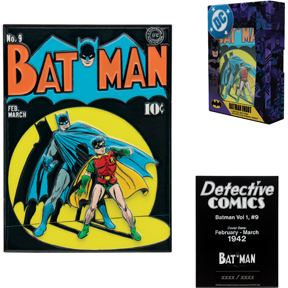 Batman Detective Comics 9 Metal Collectible
