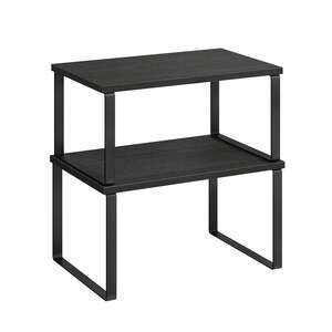 SONGMICS Set of 2 Spice Rack Cupboard Organisers