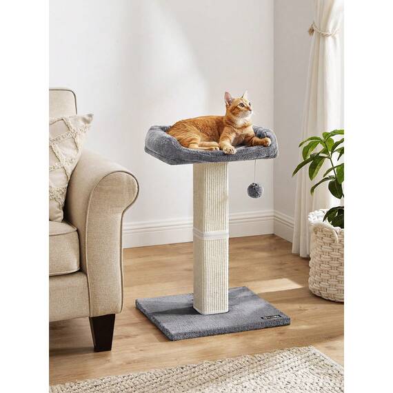 Feandrea Cat Scratching Post with Plush Perch