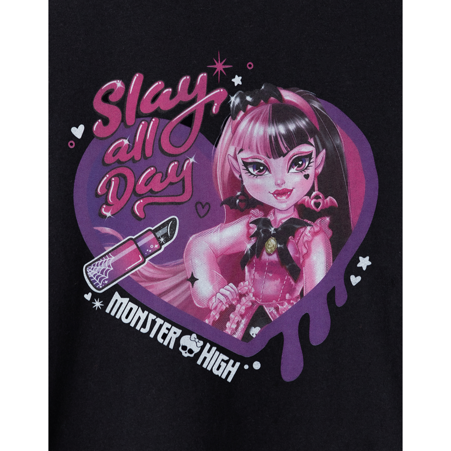 Monster High Slay All Day Kids Short Sleeved T-Shirt