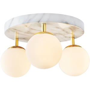 Alanis 3 Light Bathroom Flush Ceiling Light