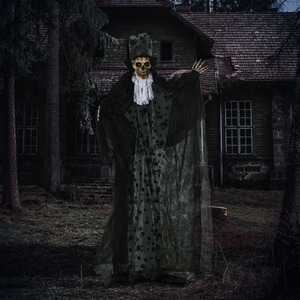 Outsunny 189cm Animated Prop Ghost Bridegroom Halloween Decorations
