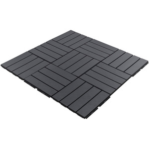 Interlocking Plastic Garden Path and Patio Tiles