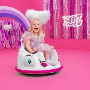 Xootz Unicorn Bumper Car Kids Electric Ride-On