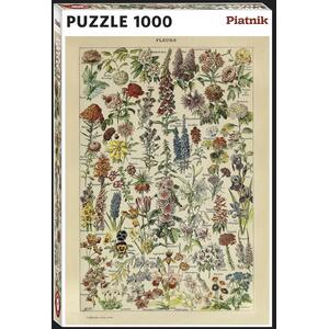 Millot Fleurs 1000 Piece Jigsaw Puzzle