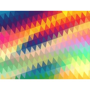 Geometric Rainbow - Impuzzible No.1 - 1000 Piece Jigsaw Puzzle