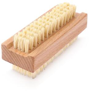 Double Sided Wooden Nail Brush Hand Cleaner