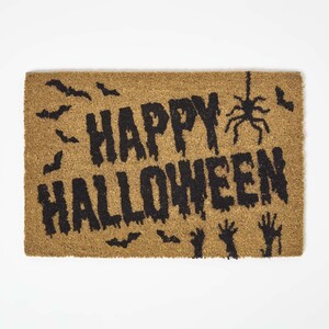 Happy Halloween Non-Slip Coir Doormat, 40 x 60 cm