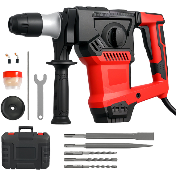 Corded Hammer Drill 2 Speed Electric Screwdriver Driver Set