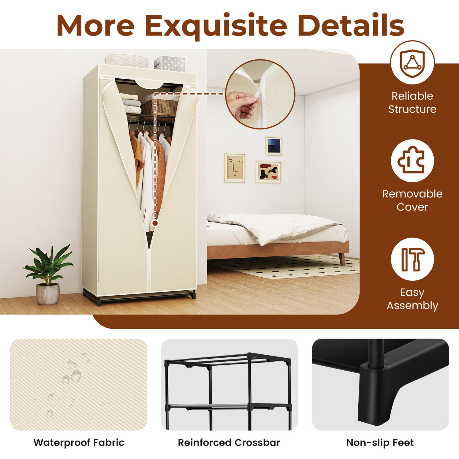 Freestanding Cloth Organizer