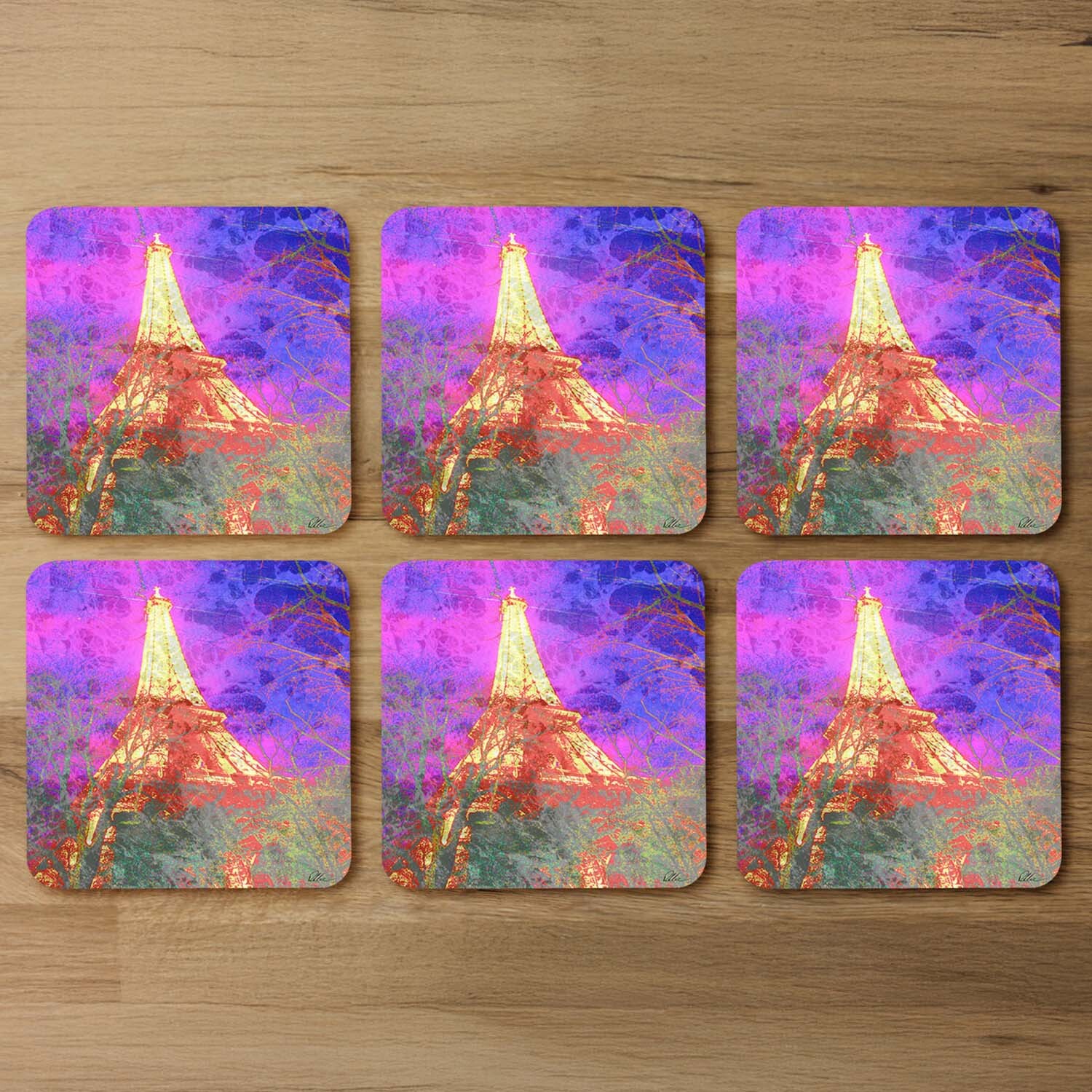 Pinky Tower Coaster - Purple