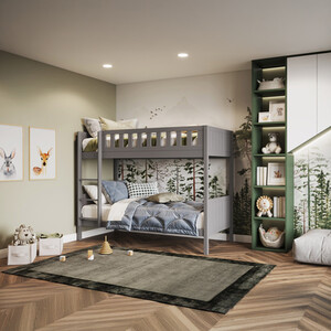 Bea Bunk Bed Grey