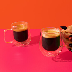 La Cafetire Siena Espresso Glasses, Set of 2, 100ml
