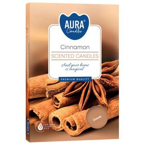 Set of 6 Scentedights Cinnamon