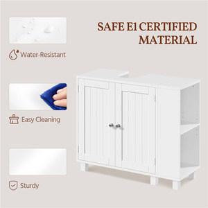 White Yaheetech Vanity Unit Basin Cabinet shot 12100224