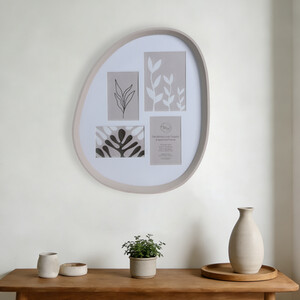 Sandstone Look Organic 4 Aperture Photo Frame