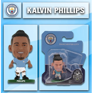 SoccerStarz Man City Kalvin Phillips - Home Kit  Classic Kit  5cm Figure