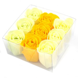 Set of Luxury Soap Flowers Romantic Bath Gift Ideas