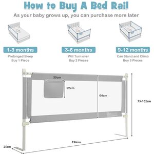 Toddlers Bed Rail