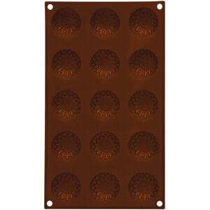 Hallie 15 Flower Shape Silicone Chocolate Mould