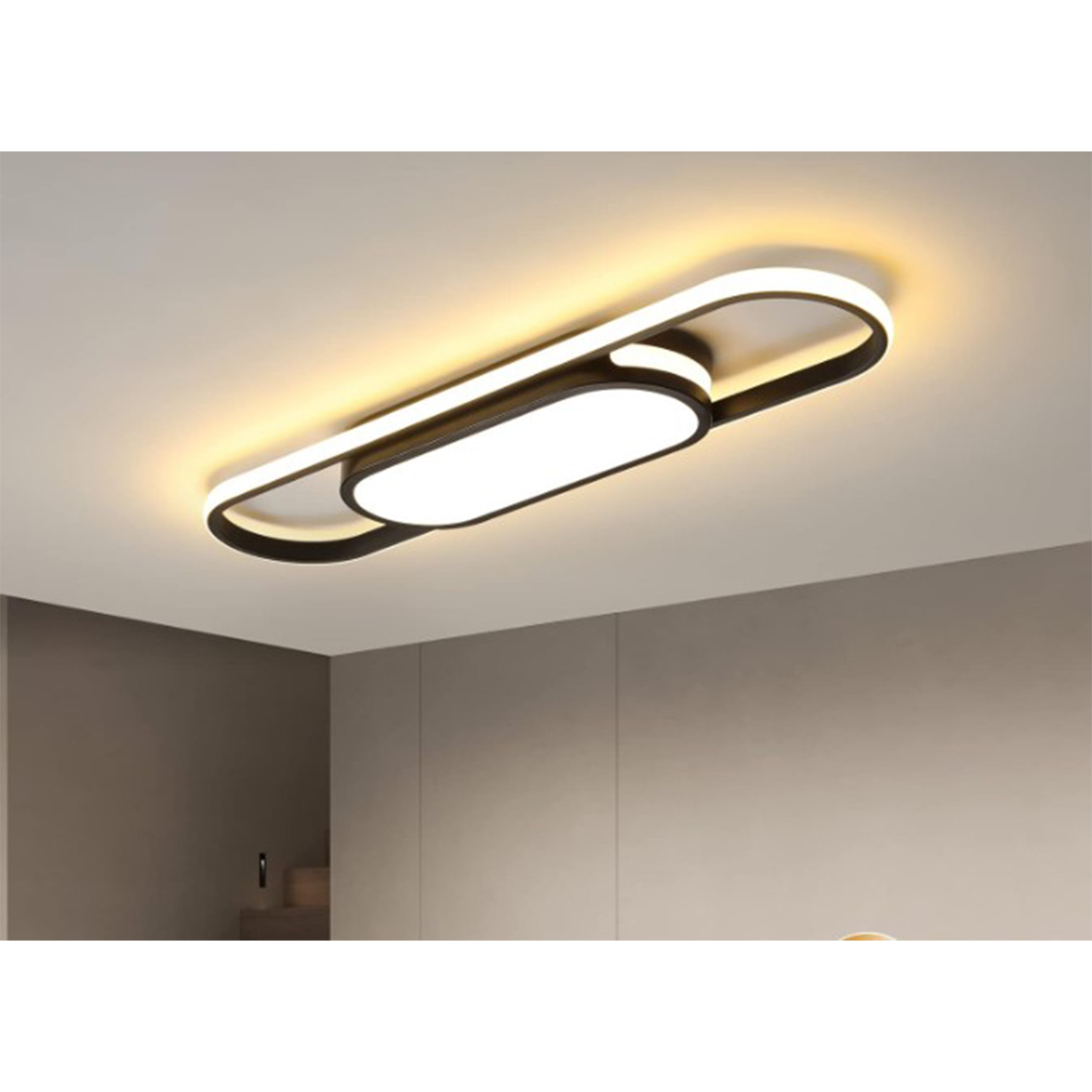 The Bath Plus Tb+ Black Ceiling Light Led - Black