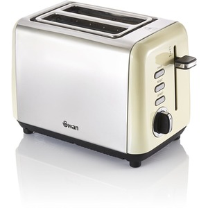Townhouse 2 Slice Toaster Cream