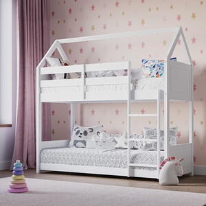 Plation Low Play House Shorty Bunk Bed White
