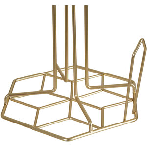 Vertex Kitchen Roll Holder With Matte Gold Finish