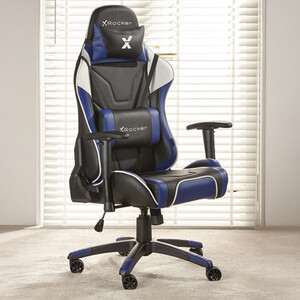 XRocker Agility Esports Gaming Chair Blue