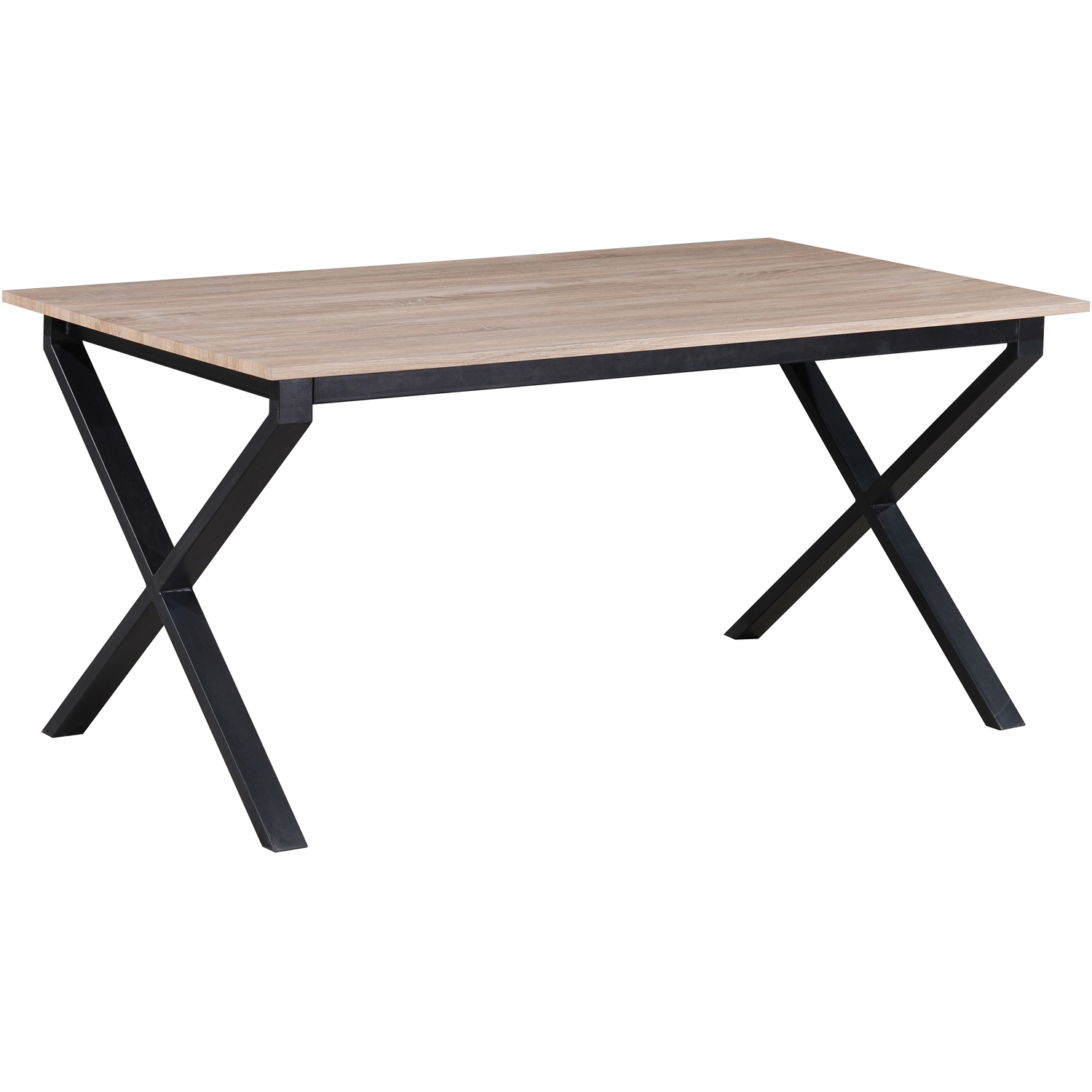 Ipswich Dining Table 160x90 Oakblack - Black Oak