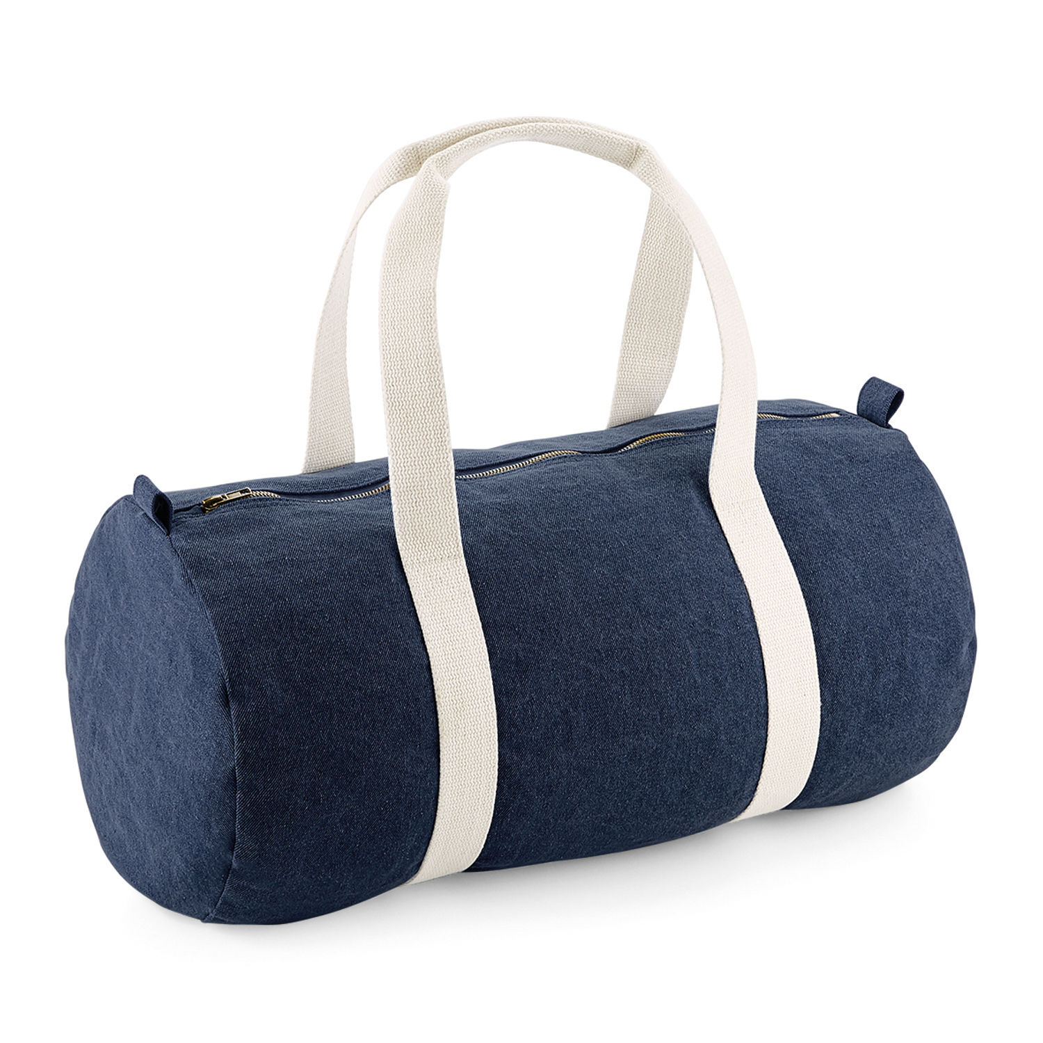 Bagbase Denim Barrel Bag - Denim Blue
