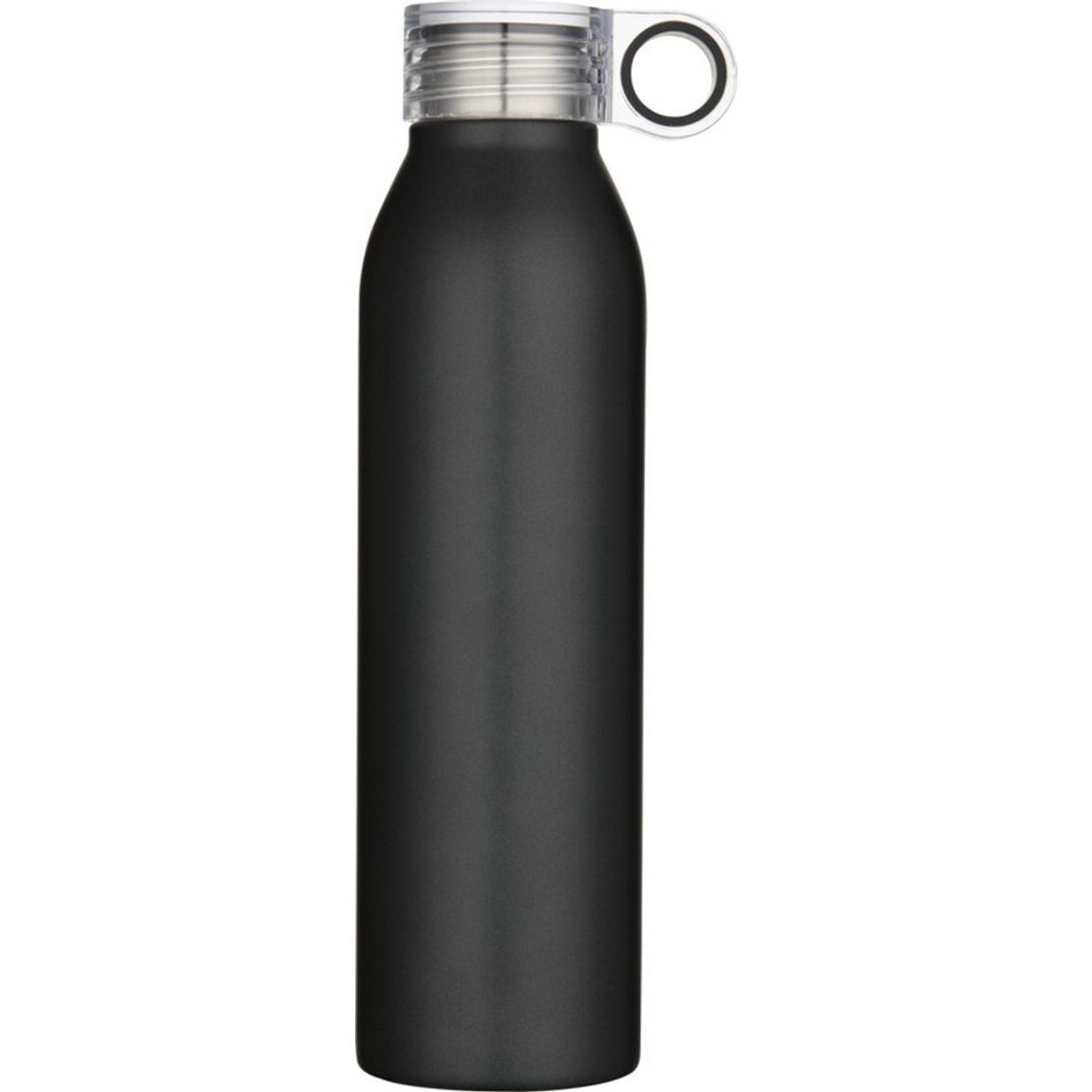 Floso Grom Recycled Stainless Steel 650Ml Water Bottle - Solid Black